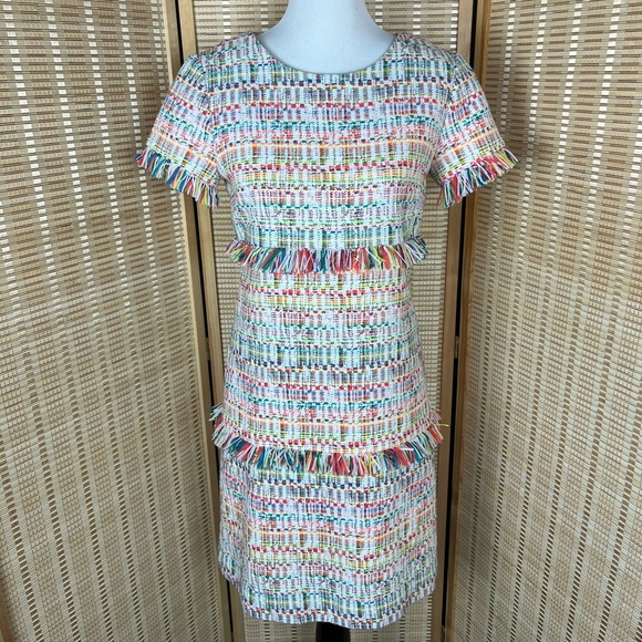 Sara Campbell Bright Tweed Fringe Dress - Picture 3 of 12